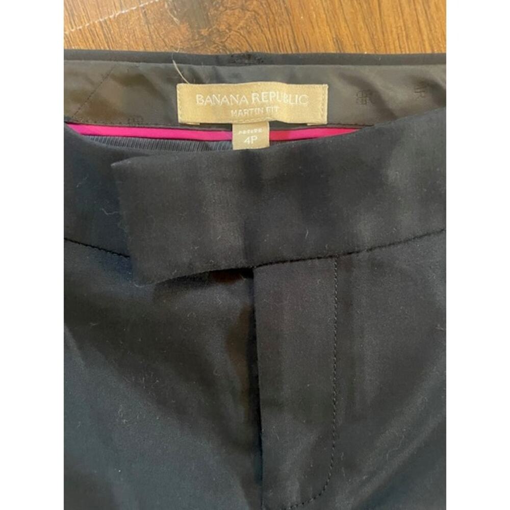 Banana‎ Republic Size 4 Petite Women's Dress Slacks Pants Blue - Picture 2 of 4